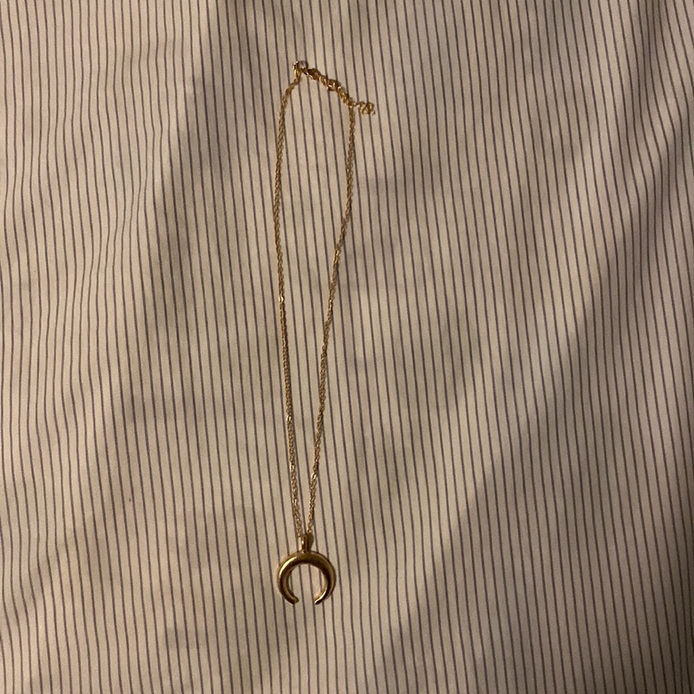 half moon necklace